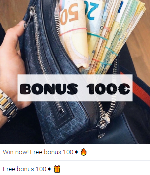 Бонус 100 euro